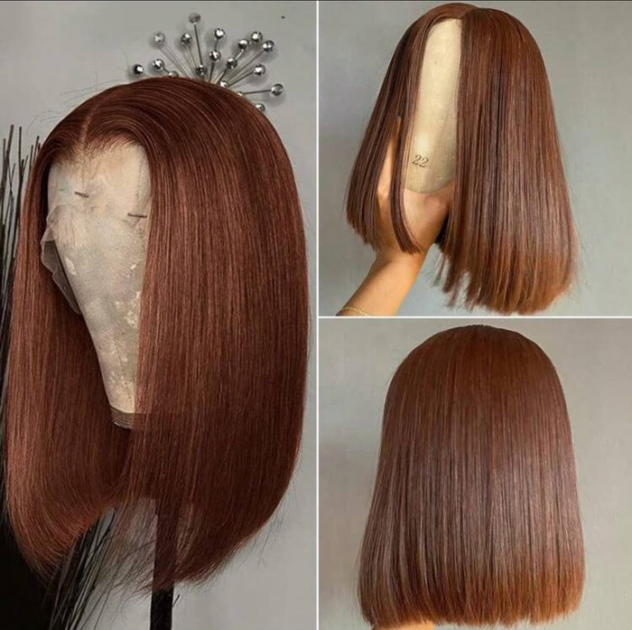 Chocolate Brown Bob Wig